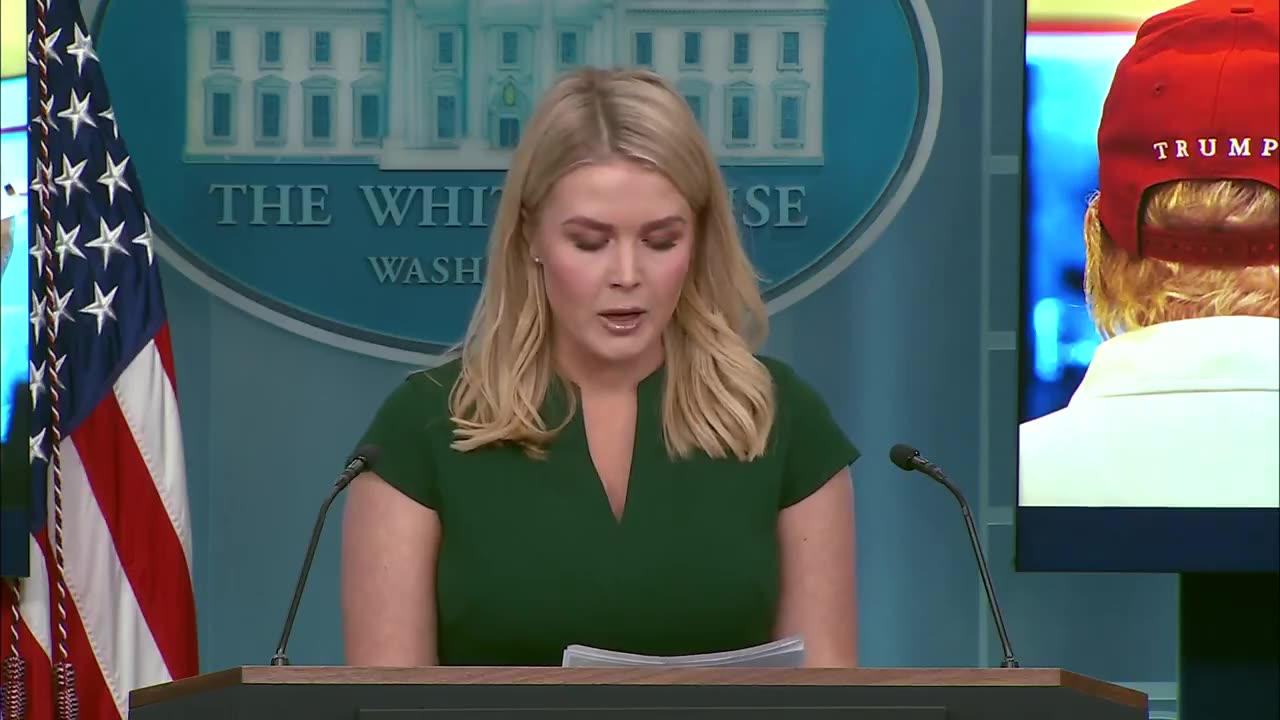 🚨🔥Karoline Leavitt: "President Trump ordered decisive military action against