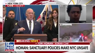 Border Patrol Agent Tom Homan after an illegal immigrant shot a border patrol agent in the face in New York!
