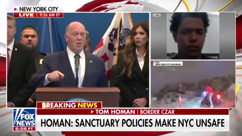 Border Patrol Agent Tom Homan after an illegal immigrant shot a border patrol agent in the face in New York!