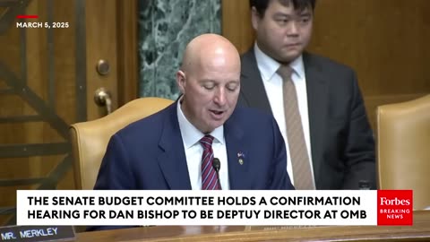 Pete Ricketts Asks OMB Nominee Dan Bishop If He Is 'Committed' To Increasing Government Efficiency