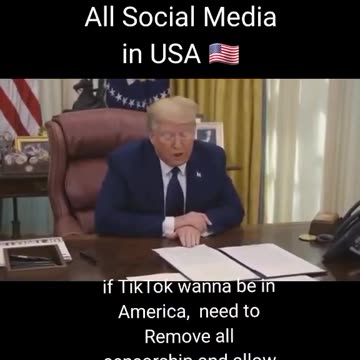 mrredpillz jokaqarmy - Trump removing all censorship in all social media in USA 🇺🇸.