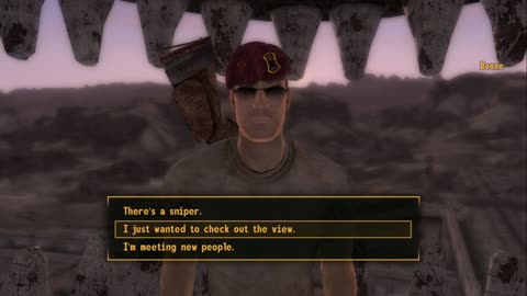 Saving Boone in Fallout