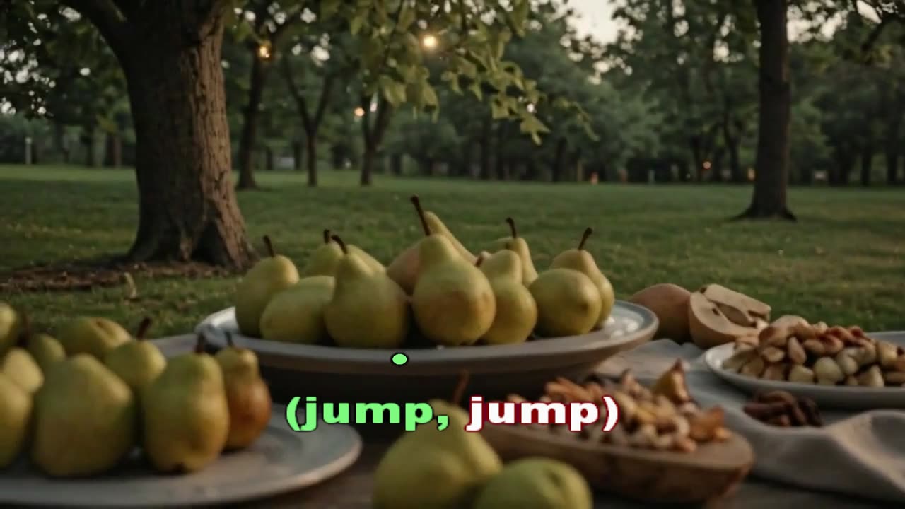 Pear Song 🍐 | Sing and Learn About Pears! | School Fruit Day | AI English Version
