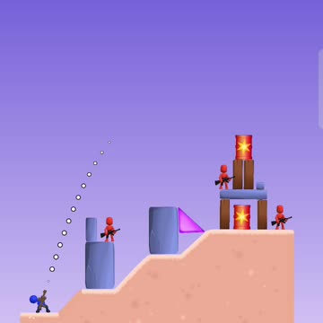 Bazooka Boy Game Level 51