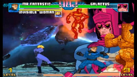 Fantastic Four vs. Galactus - (Hardest AI)