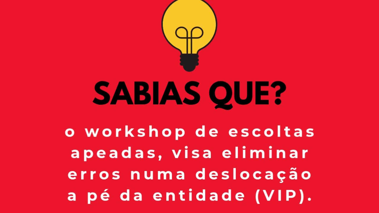 Workshop escoltas apeadas