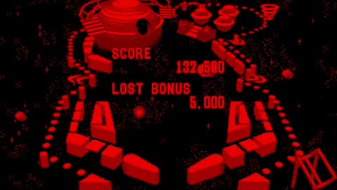 The Virtual Boy is a 32-bit tabletop portable Galactic Pinball