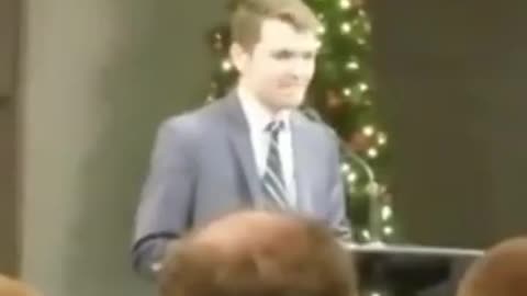 Nick Fuentes speech at church about mass immigration, at age 21