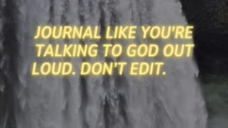 Journal Like a Prayer
