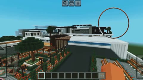 Big mension in Minecraft Game