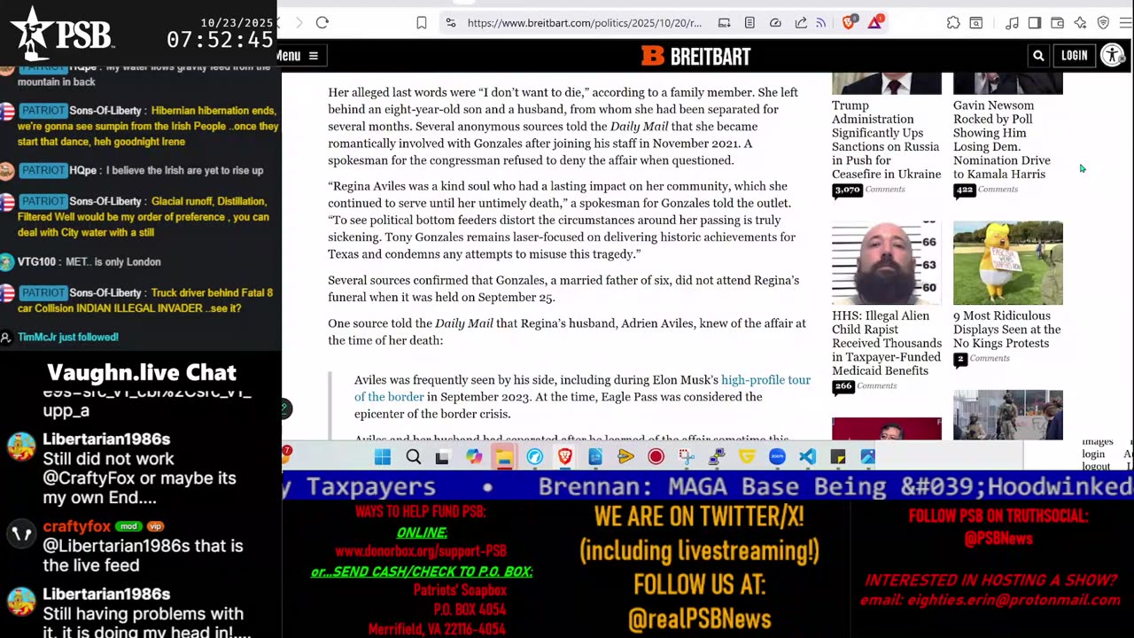 Patriots' Soapbox NEWS - LIVE 24/7!