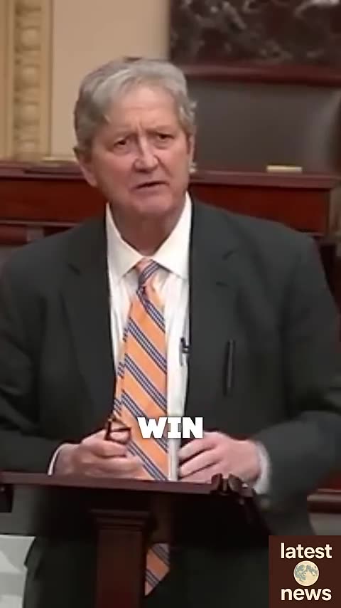 Sen. Kennedy Praises Trump for Pushing the World Toward Fairer Trade