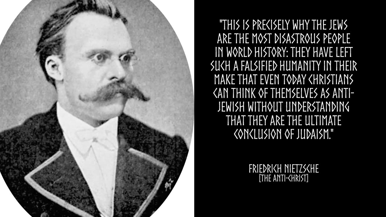 Friedrich Nietzsche quote on Christianity▮Antijudaic19165