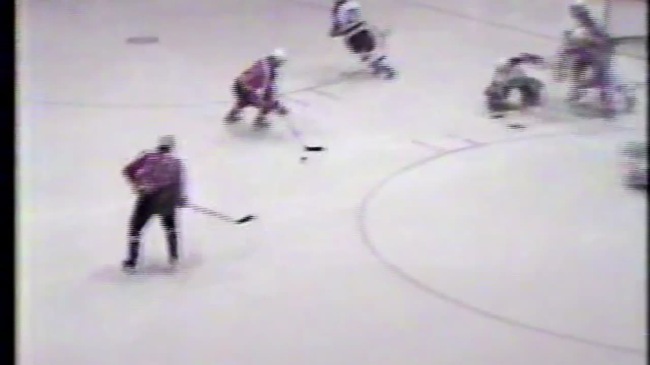 OHL 1988/89 FINALS GAME #4 WINDSOR SPITFIRE AT PETERBOROUGH PETES