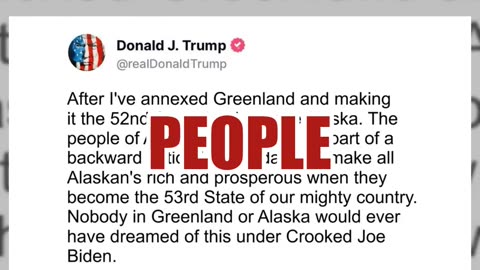 Fact Check: Fake Screenshot Has Trump 'Annexe' Alaska And Greenland, Making Them 52nd And 53rd State