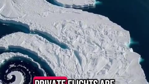 Antarctic ice wall: what about the perspective from space?