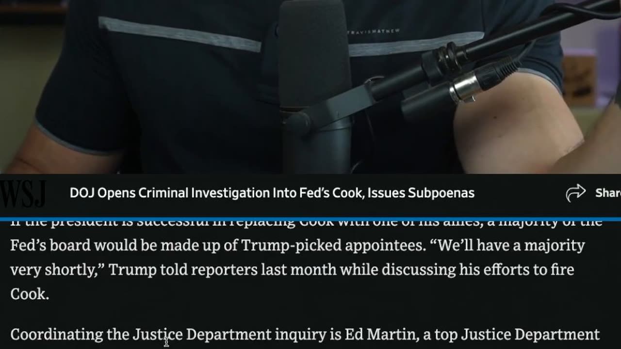 DOJ OPENS Criminal Probe Into Fed’s Lisa Cook