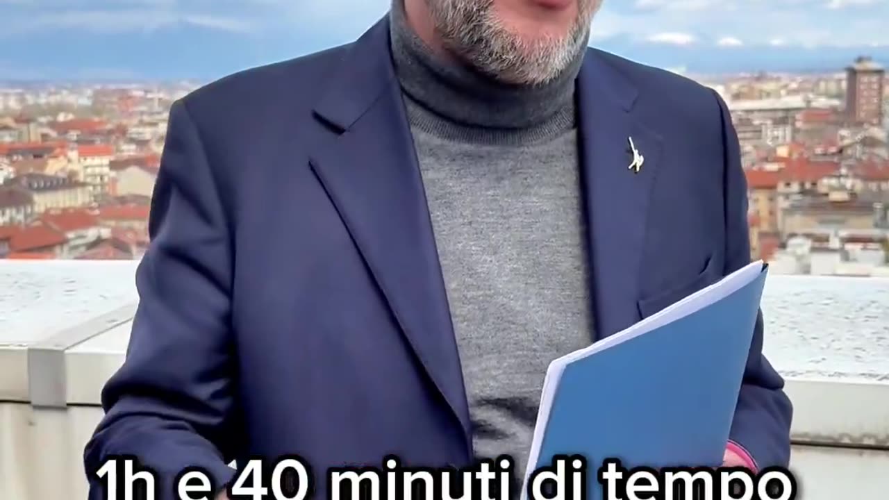 🔴 Ministro Matteo Salvini: «Due minuti per aggiornarvi...»
