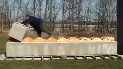THIS IS A DEMONSTRATION ON HOW A SINGLE PERSON CAN MANIPULATE MASSIVE MONOLITHS OR HOW THEY COULD HAVE BEEN MOVED IN ANCIENT TIMES