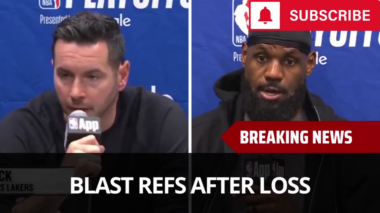 JJ Redick, LeBron James Blast Refs After Loss
