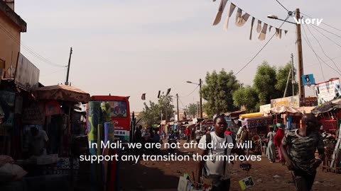 Malians accuse France of fueling panic after it advises French nationals to return home.