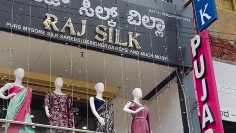 Tissue Brocade Mysore Crape Sarees in India at Best Price