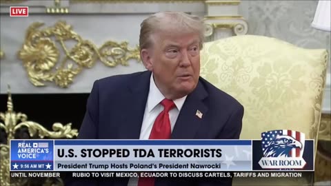 🚩 POTUS ON DESTRUCTION OF VENEZUELAN DRUG BOAT