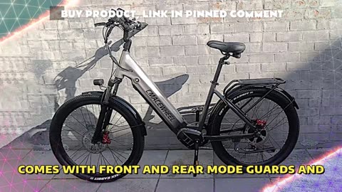 CMACEWHEEL L26 Electric Bike 26" Ebike 48V 17Ah Adults Men Women Electric Mountain Bike