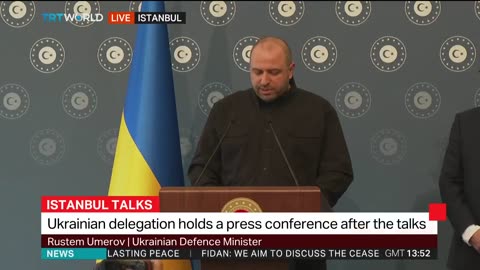 🗣️🇺🇦 Ukraine Russia War | Defense Minister Umerov's Statements Post-Negotiations | RCF