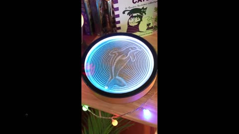 You ever see one of these? The Oasis mini kinetic art canvas, using sand