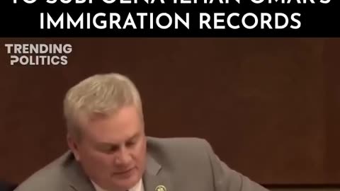 Ilhan Omar's immigration records shoud be investigated!!