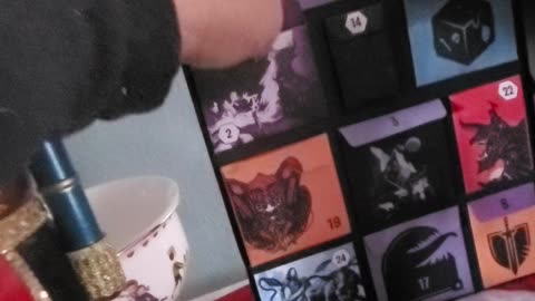 120225 DnD Advent calendar HOLIDAY LABELS!!! #adventcalendar