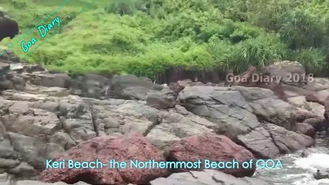 Keri beach, Goa, Summary Video, Umakant’s Goa Travel Vlog, July-Aug 2018