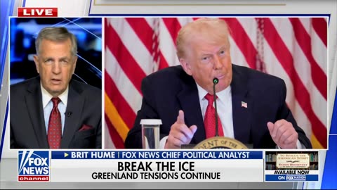 Brit Hume Explains How Trump Really Intends To Get Greenland