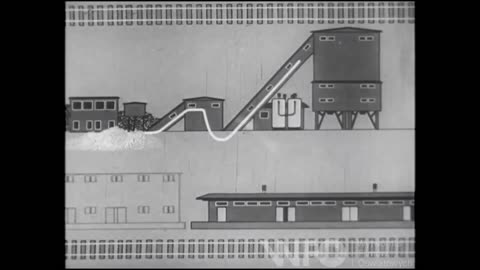Budowa Pałacu Kultury i Nauki im. J.Stalina w Warszawie - Produkcja Betonów (1953)