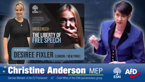Desiree Fixler as a special guest in the o EU Parliament.