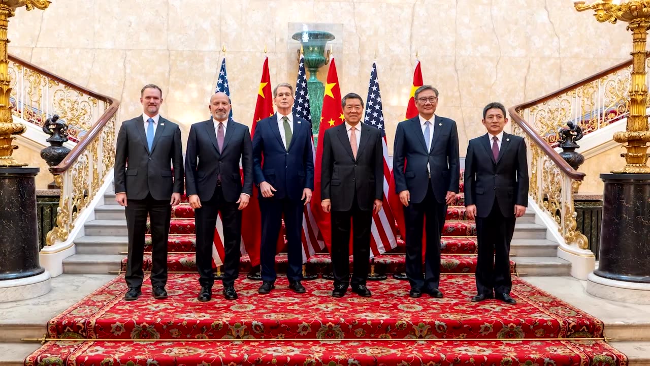 US, China set for second day of trade talks in London