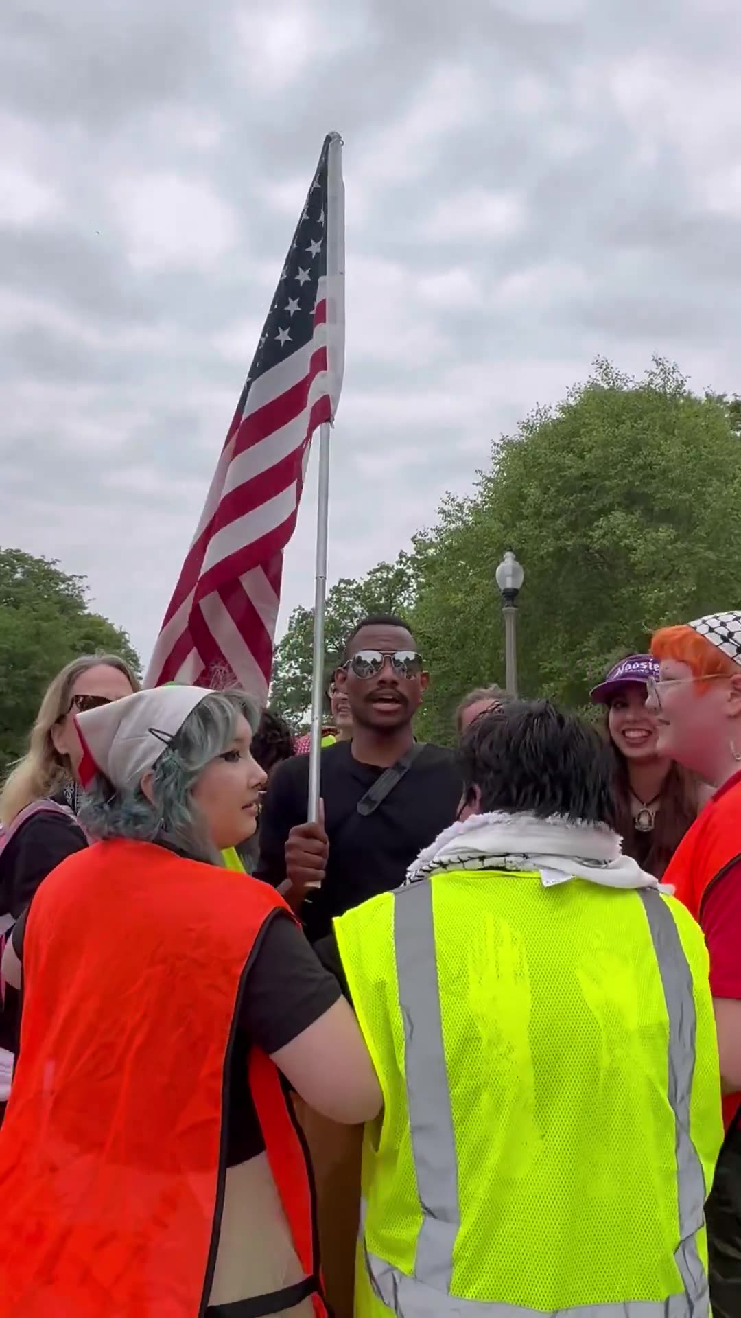 No Kings Protest, Obese Ugly Women Attack