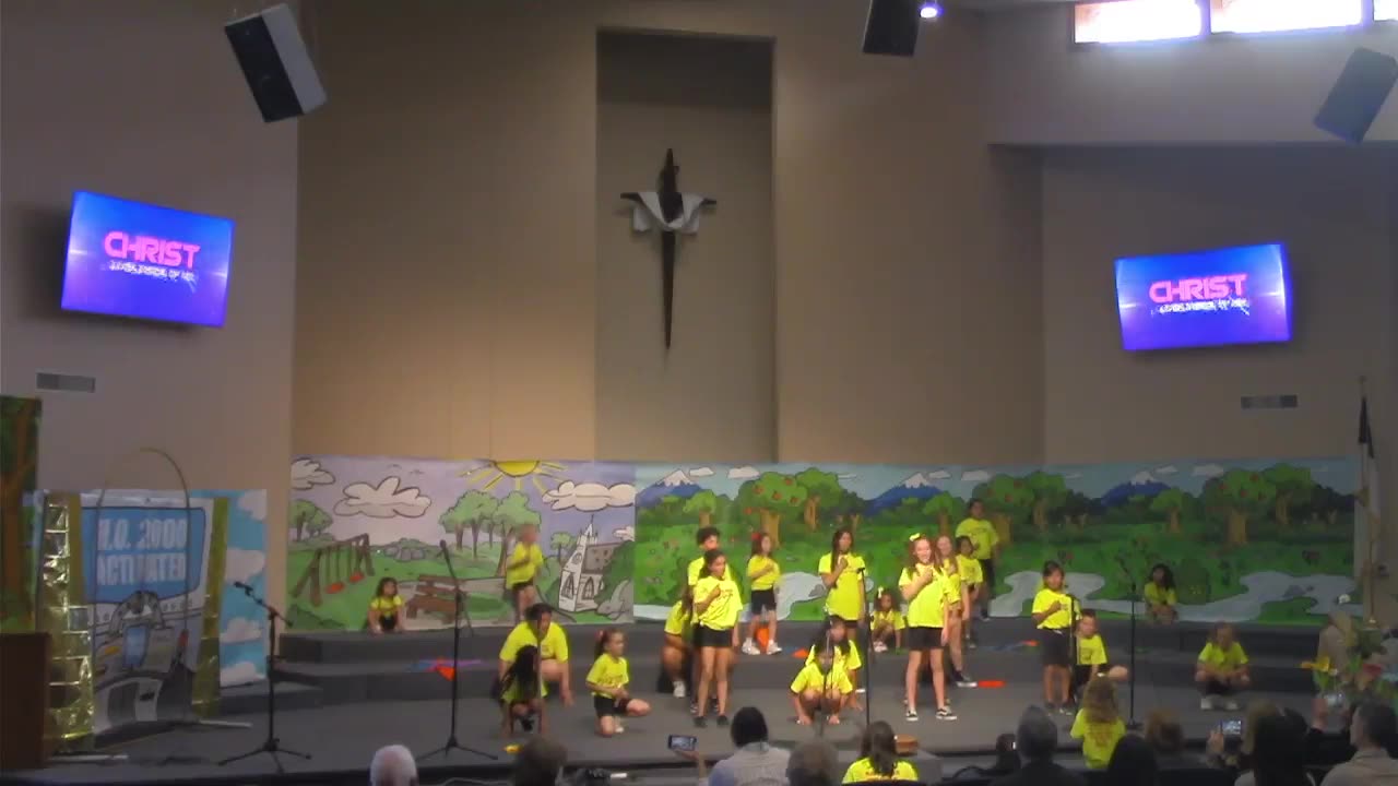 ACF KID'S ALIVE GOSPEL PRESENTATION OF BACK TO THE CROSS SUNDAY 5-18-2025
