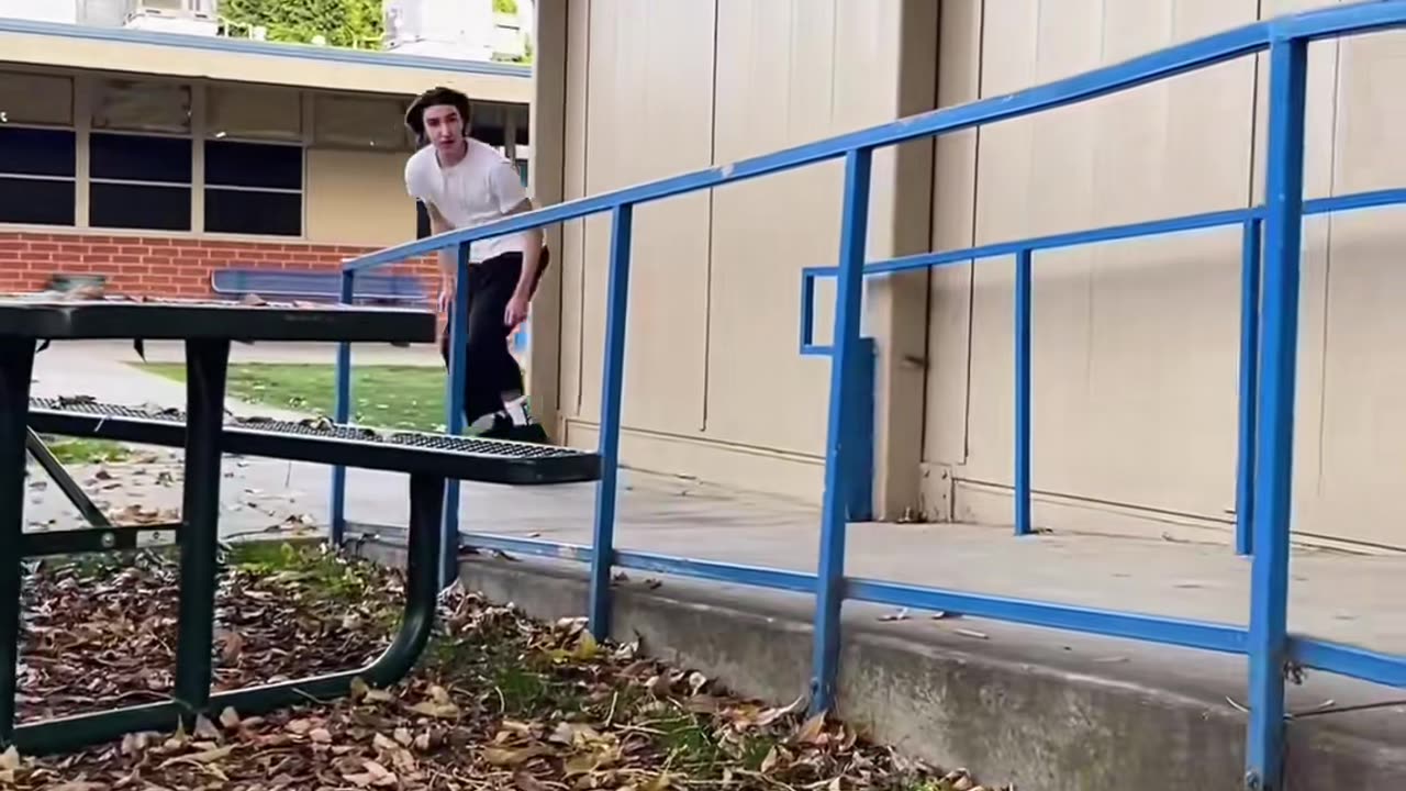 💥🛹 The Gnarliest 50-50 Attempt Ever! Tall Order | SkateNation