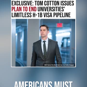 End the H-1B Visa Pipeline!