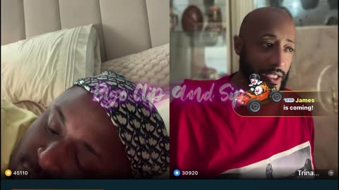 DreBaby lines TrinaB about Papi-is he locked up or is it a storyline 1/26/26 #bigoclipandsip