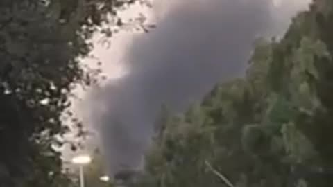 Report of an attack on Revolutionary Guard positions near Azadi Square in Tehran