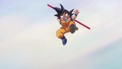 kid goku is awakened by neva