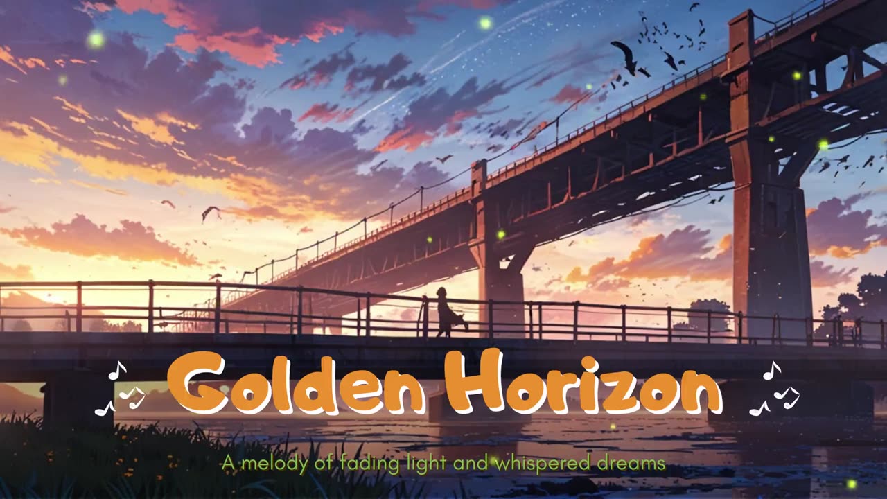 Golden Horizon: A Journey Toward Light and Peace 🌄✨🎶