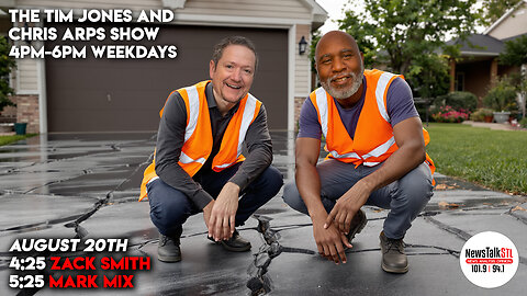 The Tim Jones and Chris Arps Show 08.20.2025 Zack Smith | Mark Mix