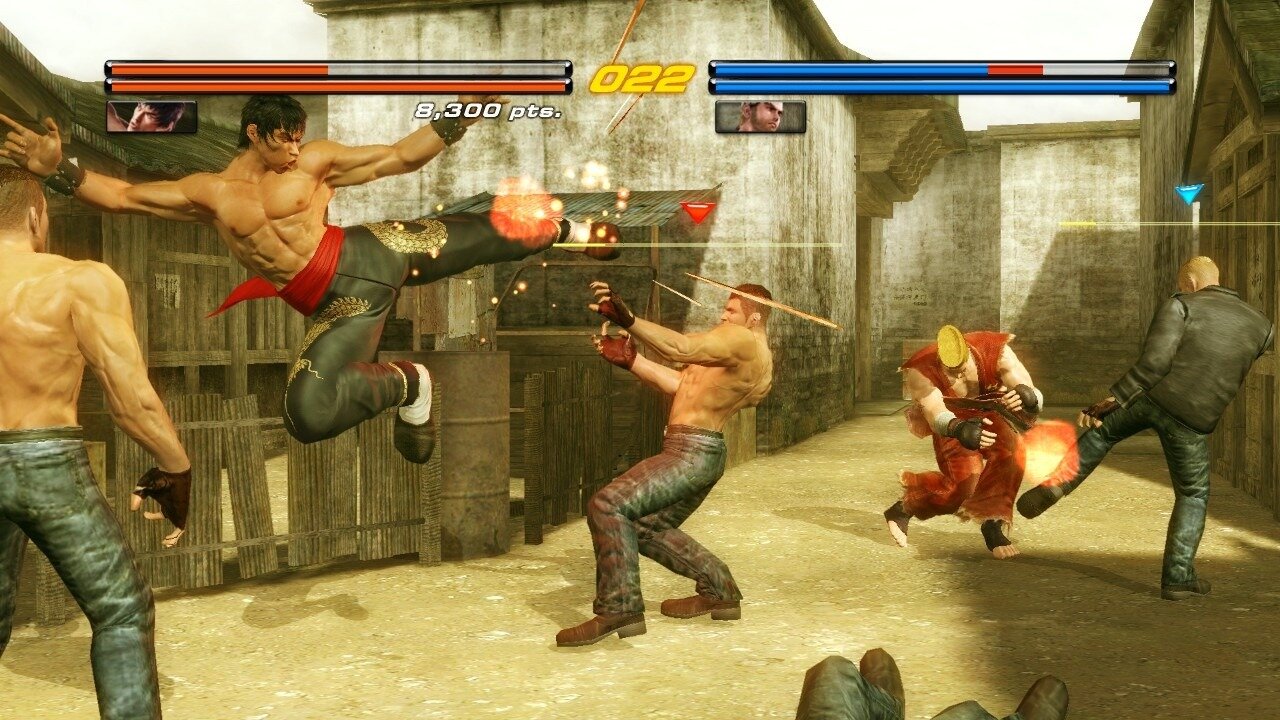 Tekken 6 4K RPCS3 PS3 Vulkan test F7 i5 3570k gtx 1050 ti