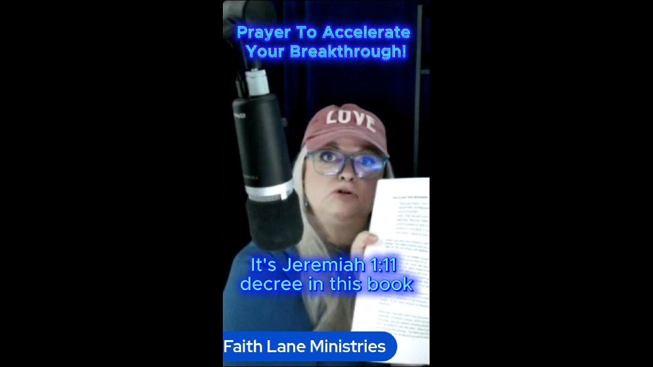 Prayer Decree To Accelerate Your Breakthrough!