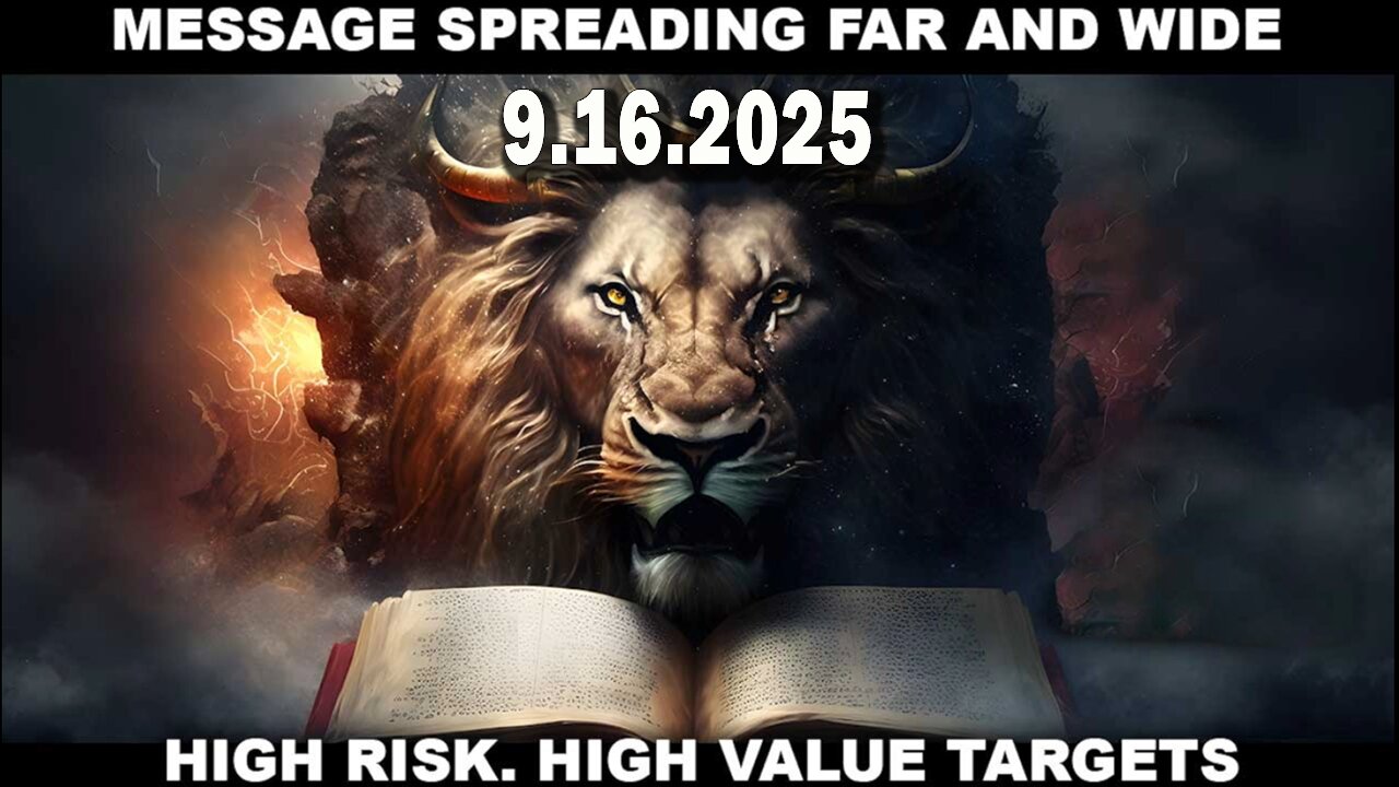 And We Know BOMBSHELL 09.16.25: "The War Is Real, Operators In Harms Way, Msm On Alert"