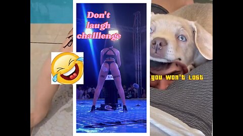 Don't laugh challenge! You won't last till the end of this video with out laughing😂